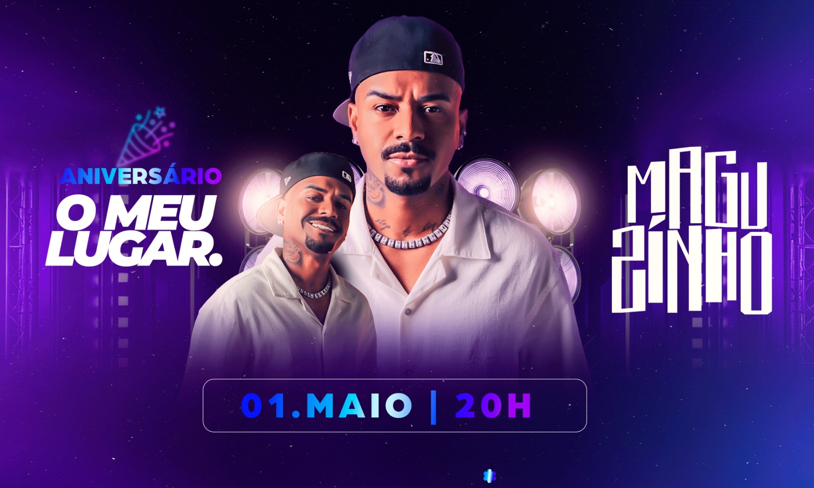 ANIVERSARIO DO O MEU LUGAR | SHOW MAGUZINHO