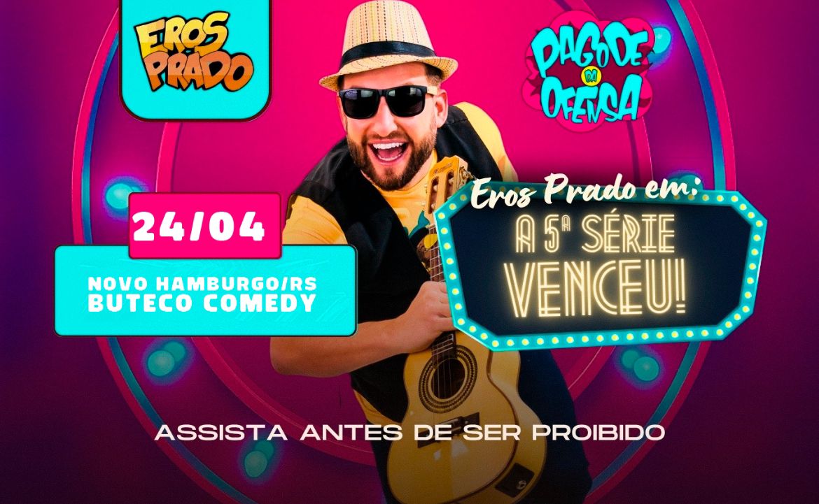 EROS PRADO - A QUINTA SÉRIE VENCEU - PAGODE DA OFENSA 