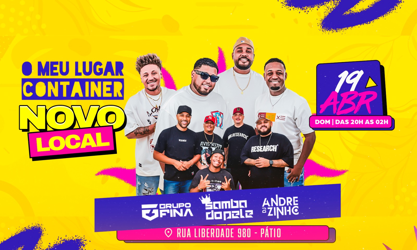 O MEU LUGAR CONTAINER | VOLTOU