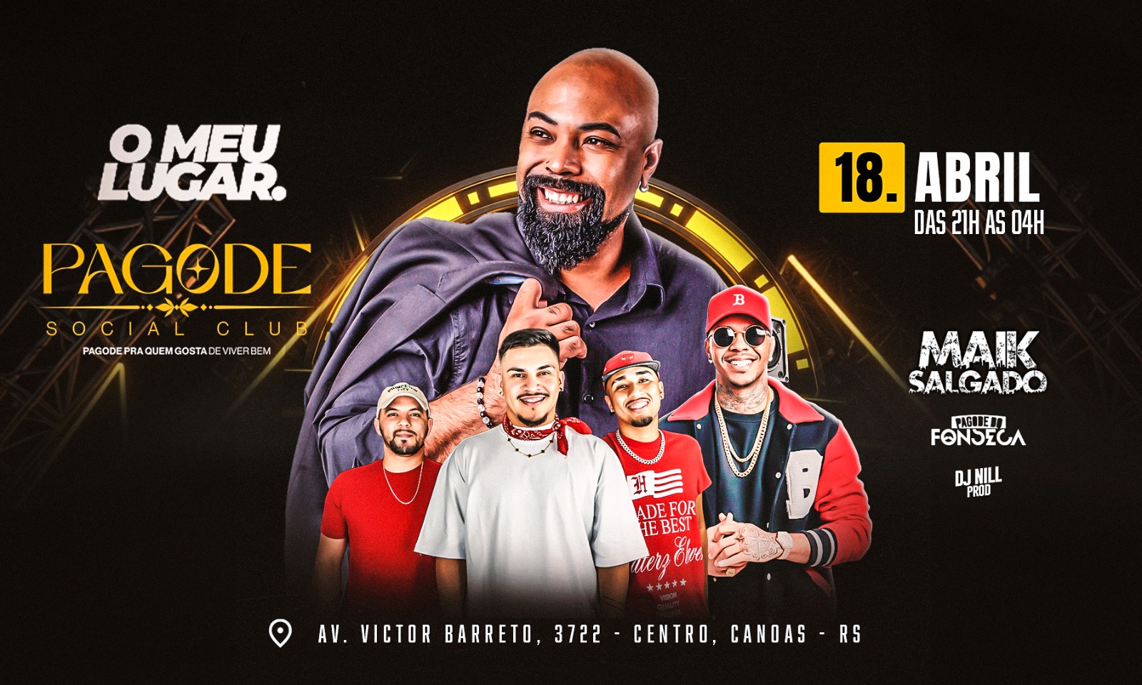 O MEU LUGAR | PAGODE SOCIAL CLUBE