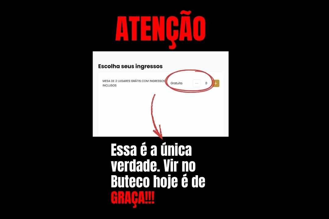 SÁBADO DE COMÉDIA PERFEITA NO BUTECO