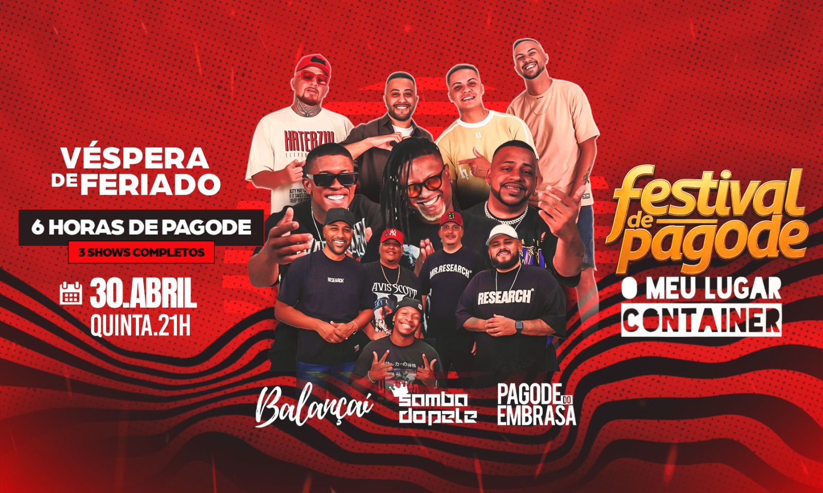 FESTIVAL DE PAGODE O MEU LUGAR | 6 HORAS DE PAGODE