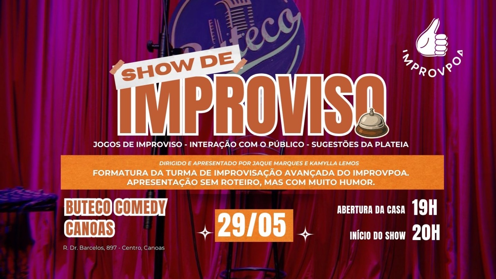 FORMATURA IMPROVPOA  - ESCOLA DE IMPROVISO