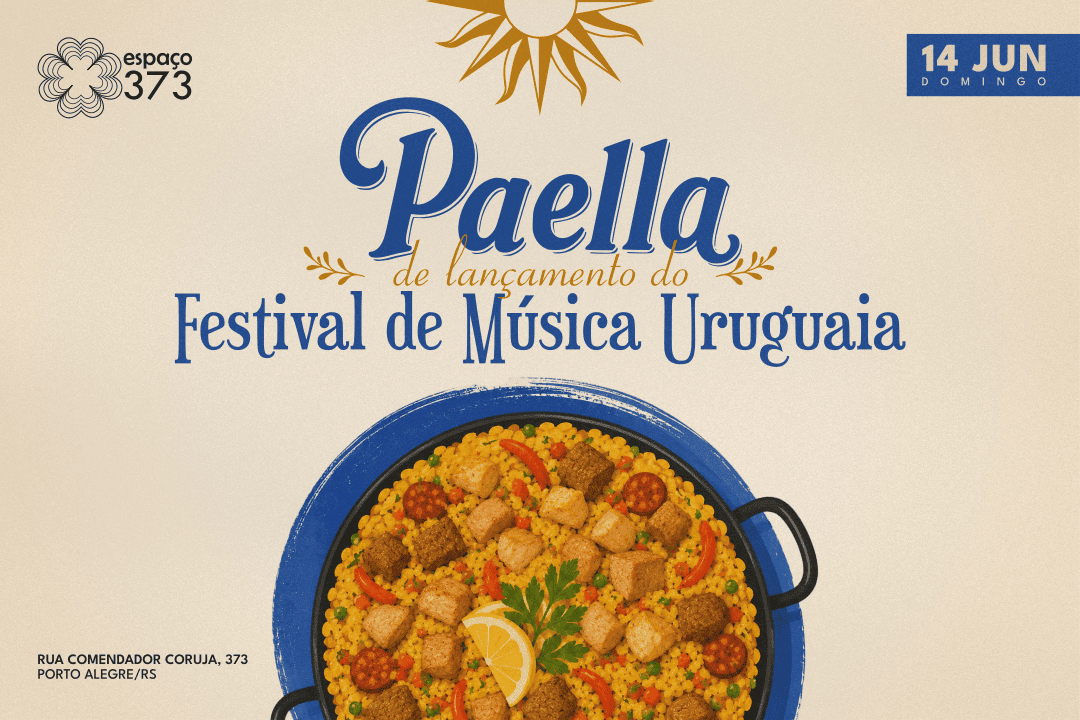 PAELLA DE LANÇAMENTO DO FESTIVAL DE MÚSICA URUGUAIA