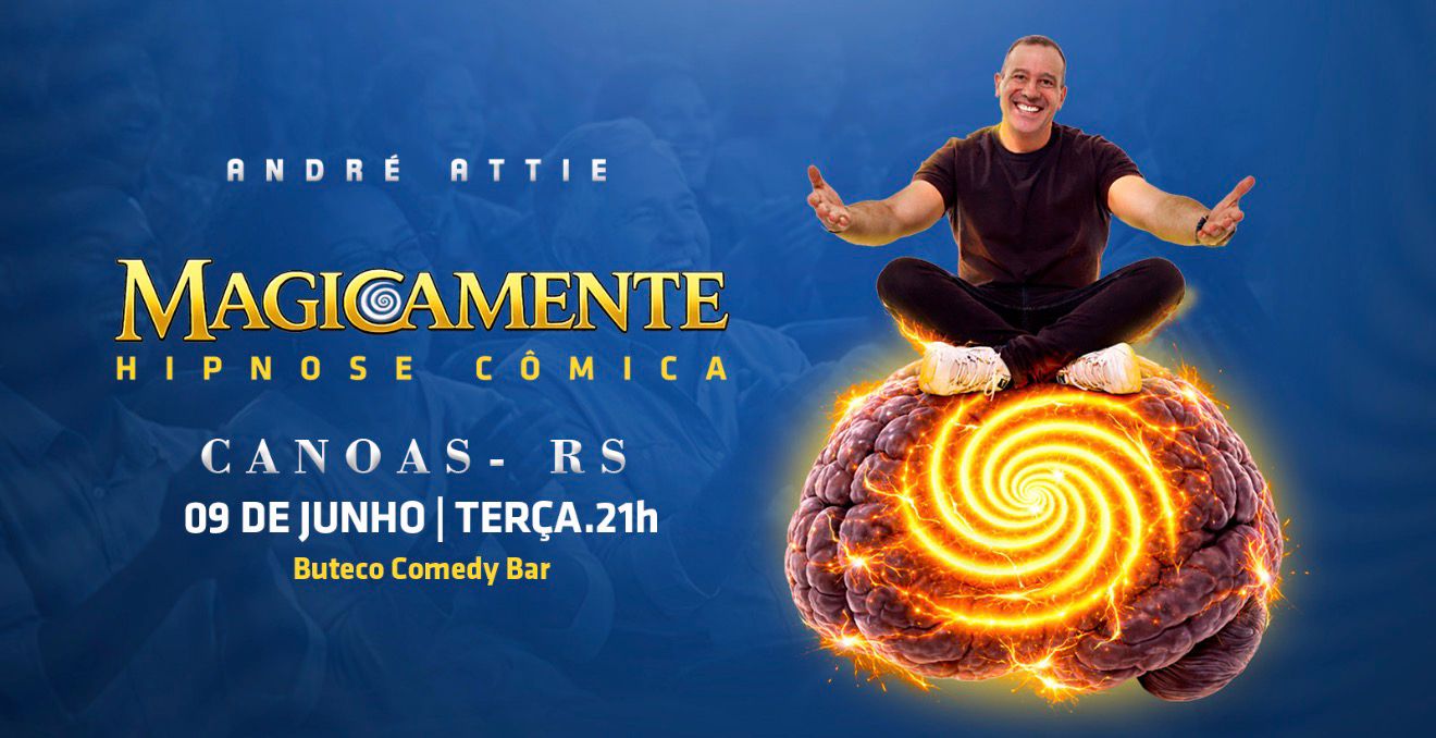 MAGICAMENTE - SHOW DE HIPNOSE CÔMICA 