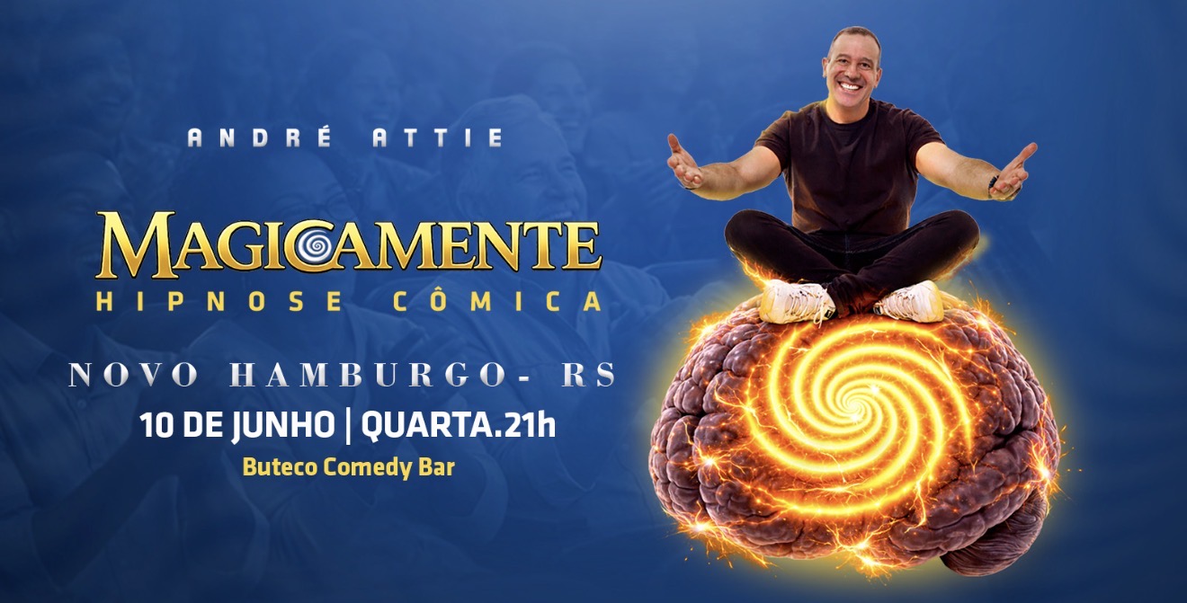 MAGICAMENTE - SHOW DE HIPNOSE CÔMICA  