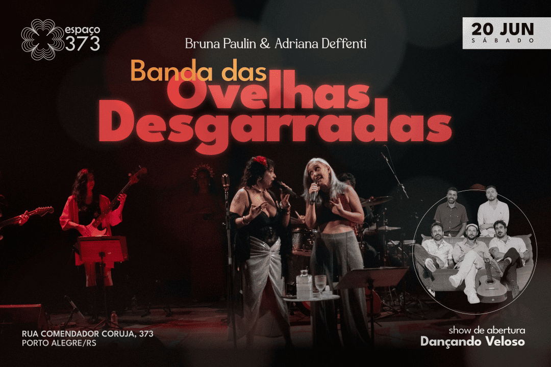 A Banda das Ovelhas Desgarradas - show de abertura: Dançando Veloso