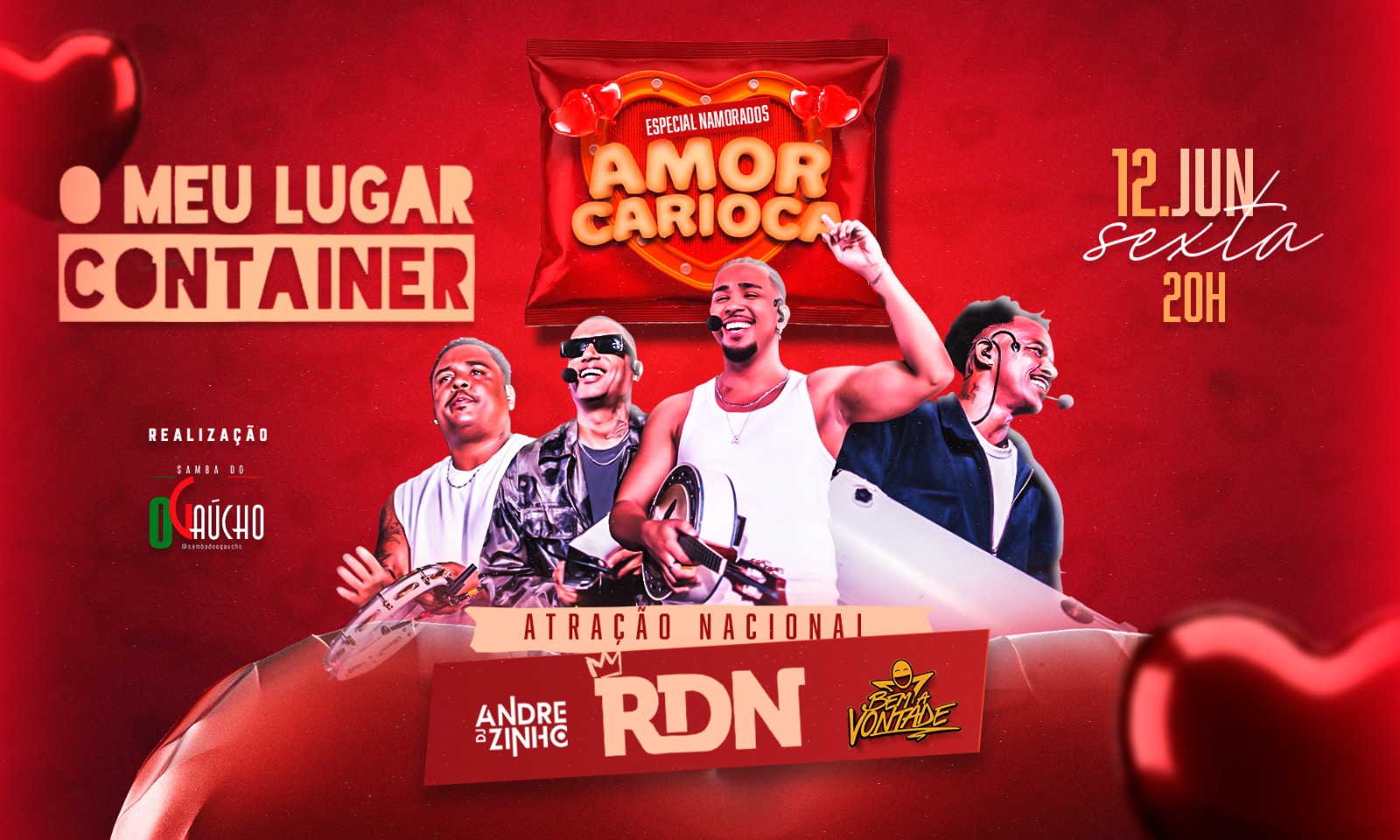 O MEU LUGAR CONTAINER | ATRAÇÃO NACIONAL RDN