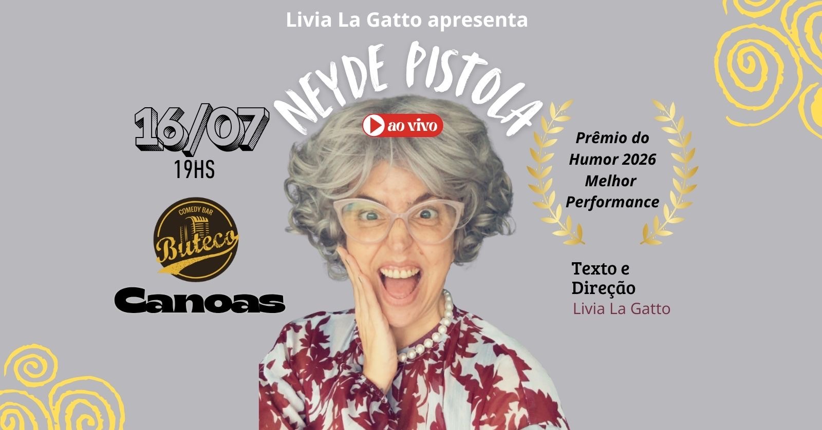 NEYDE PISTOLA - LÍVIA LA GATTO 