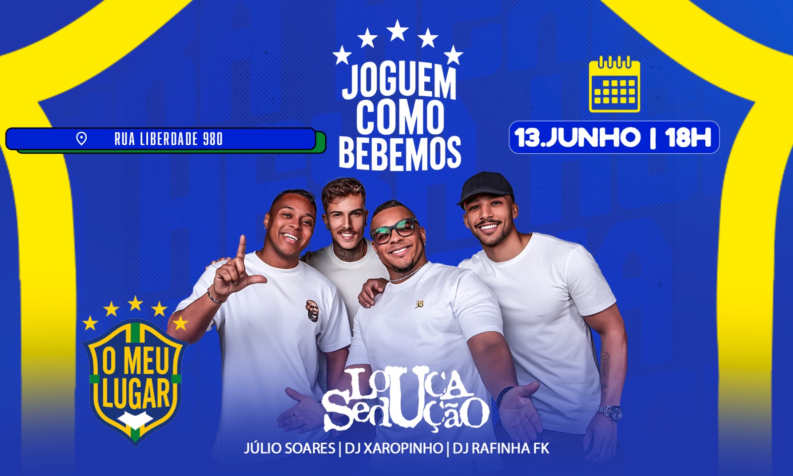 FAN FEST O MEU LUGAR | BRASIL X MARROCOS