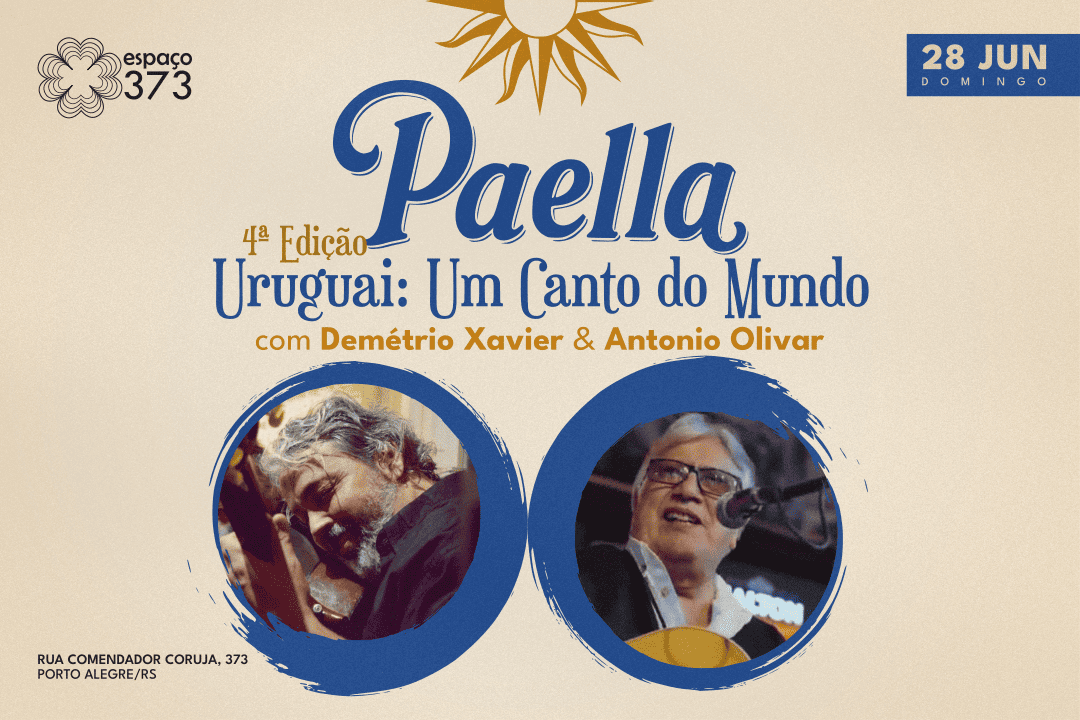 PAELLA DE LANÇAMENTO | URUGUAI: UM CANTO DO MUNDO - 4ª EDIÇÃO 