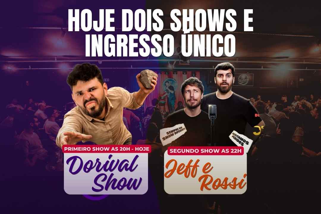 DORIVAL SHOW E JEFF E ROSSI - 2 SHOWS NO MESMO DIA