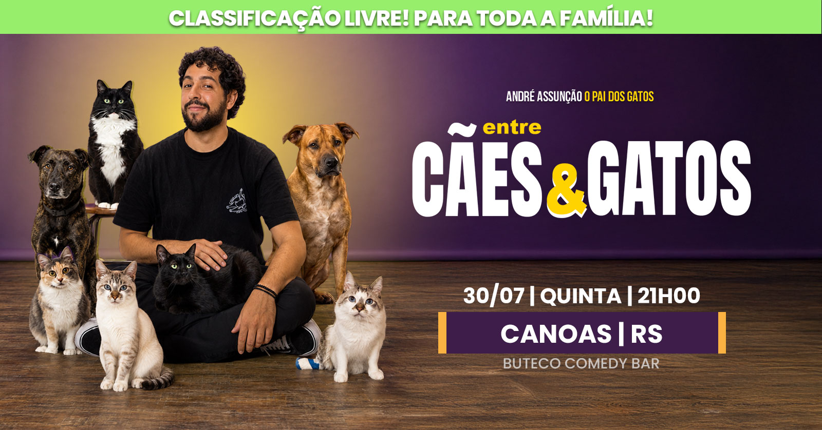 O PAI DOS GATOS - ENTRE CÃES E GATOS