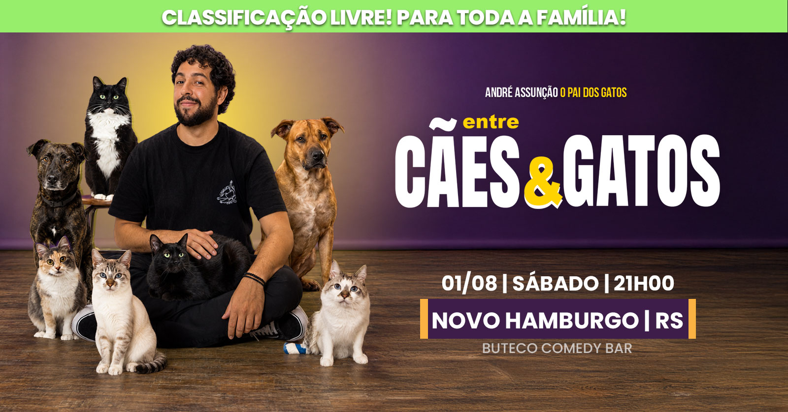 O PAI DOS GATOS - ENTRE CÃES E GATOS
