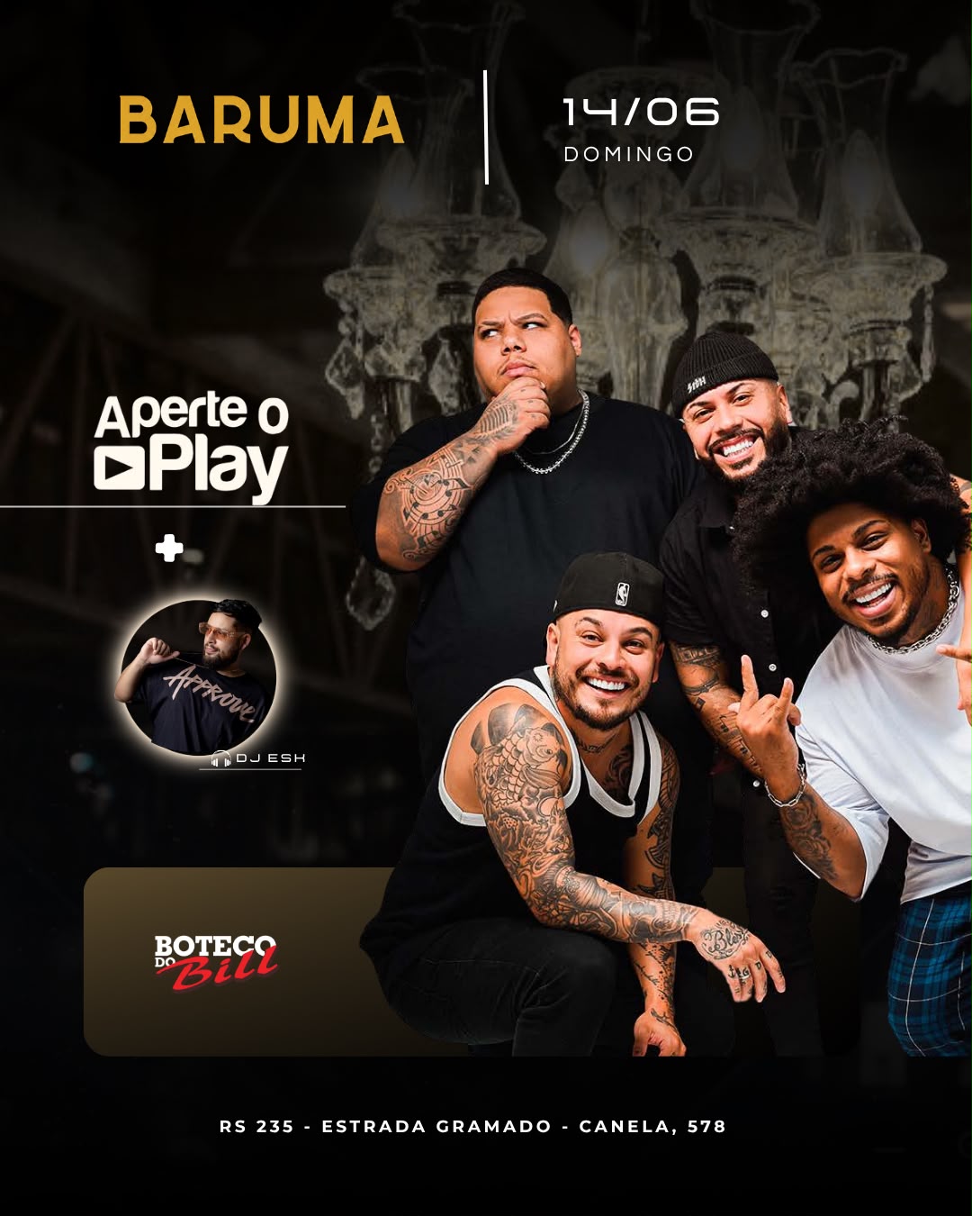 Boteco do Bill Grupo Aperte o Play + Dj ESK