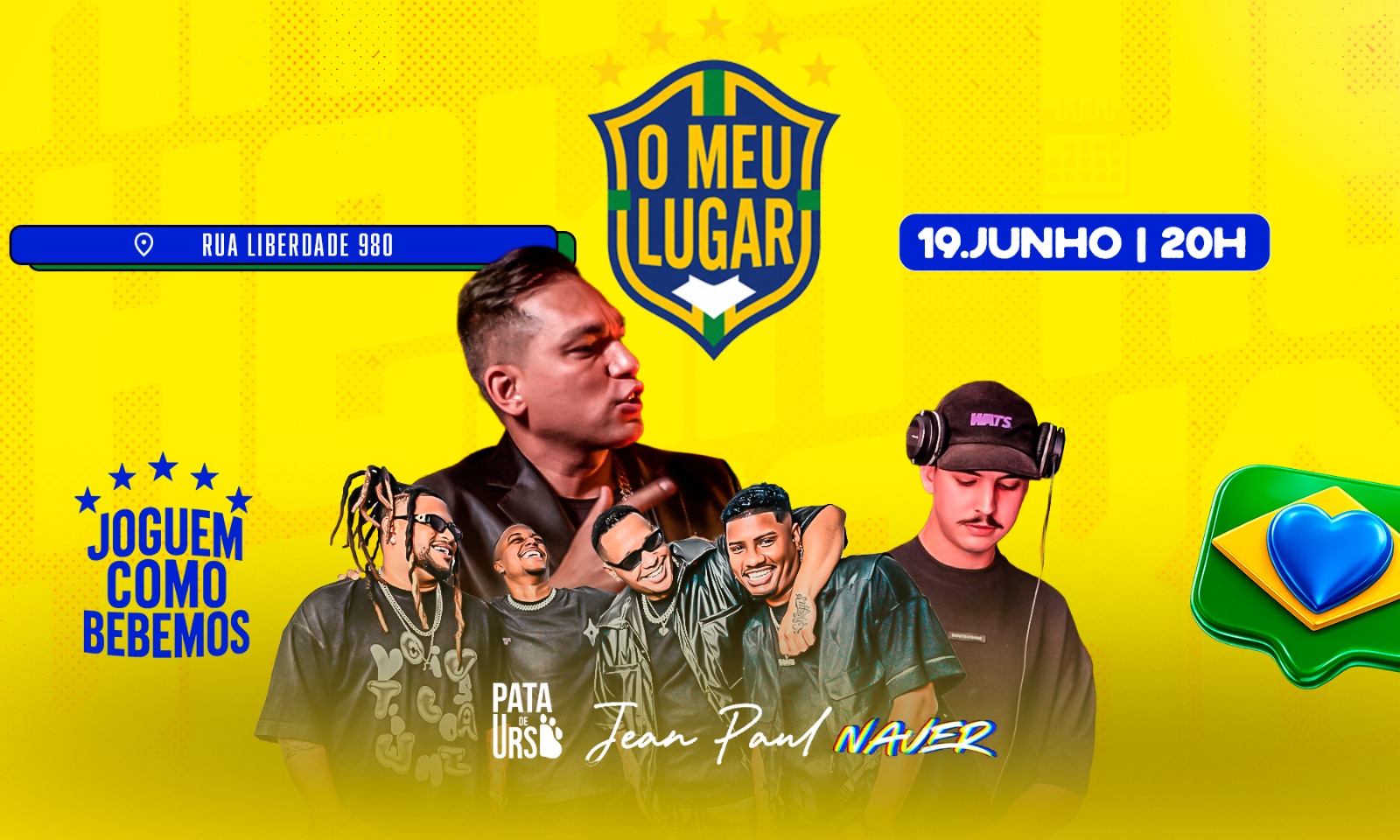 FAN FEST O MEU LUGAR | BRASIL X HAITI