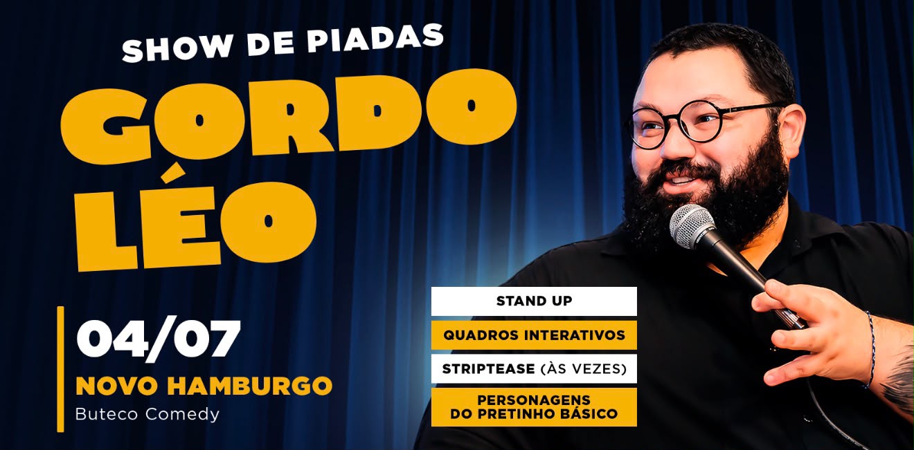 GORDO LÉO - SHOW DE PIADAS