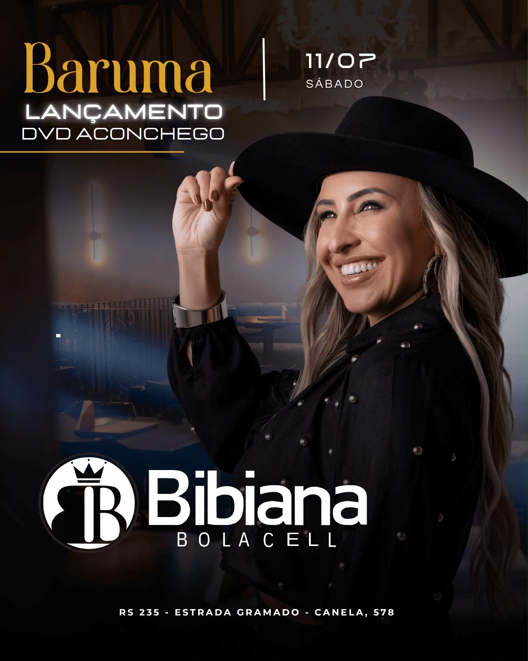 Baruma Lançamento DVD Aconchego - Bibiana Bolacell