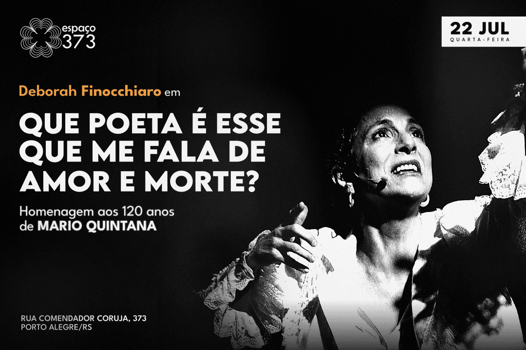 DEBORAH FINOCCHIARO | QUE POETA É ESSE QUE ME FALA DE AMOR E MORTE?