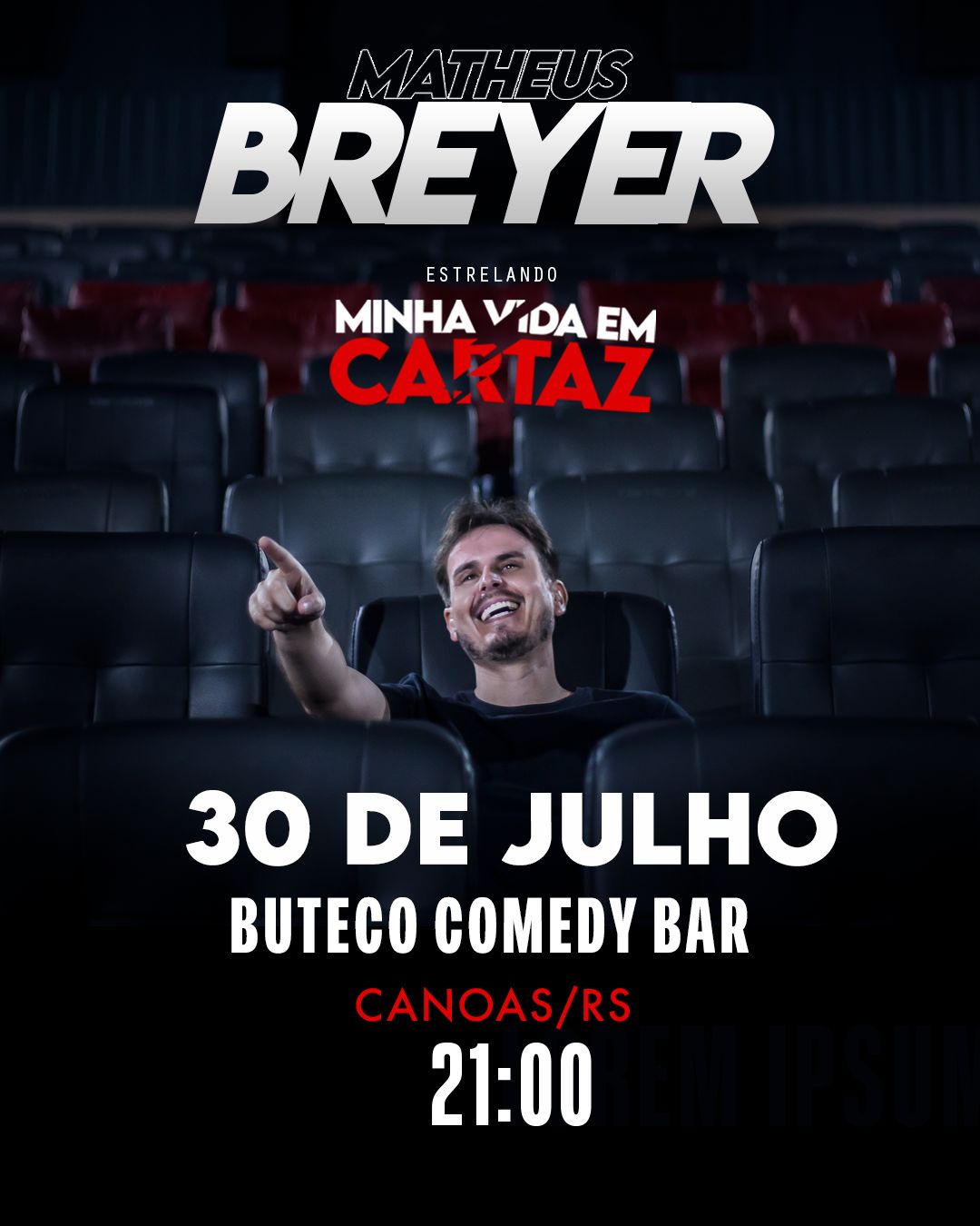 MATHEUS BREYER - SHOW SOLO - UNICA APRESENTAÇÃO