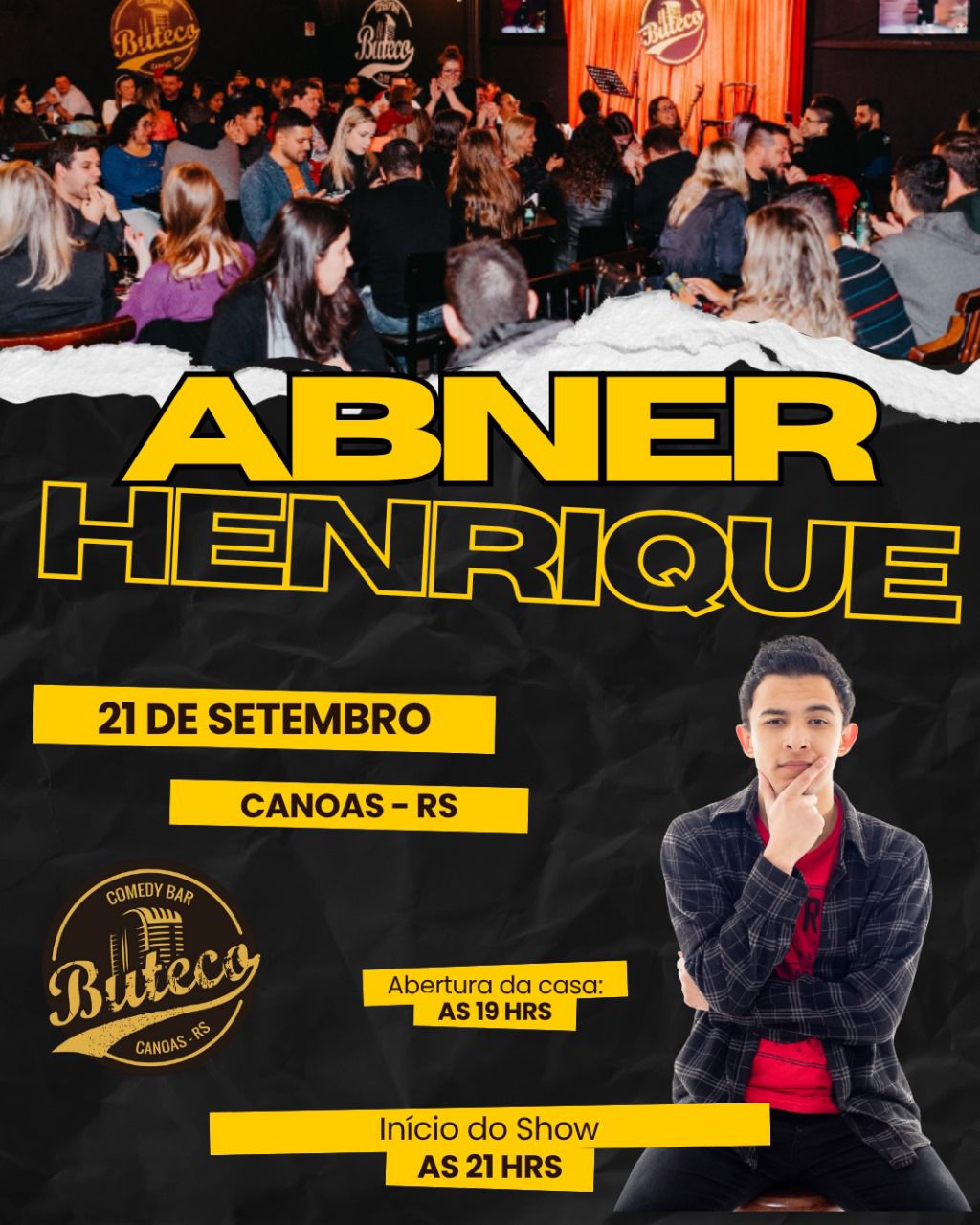 ABNER HENRIQUE - STANDUP COMEDY