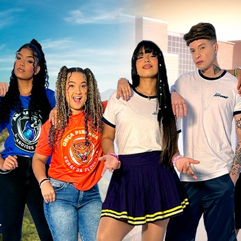 Kysha e Mine Lance de Escola - Espetáculo