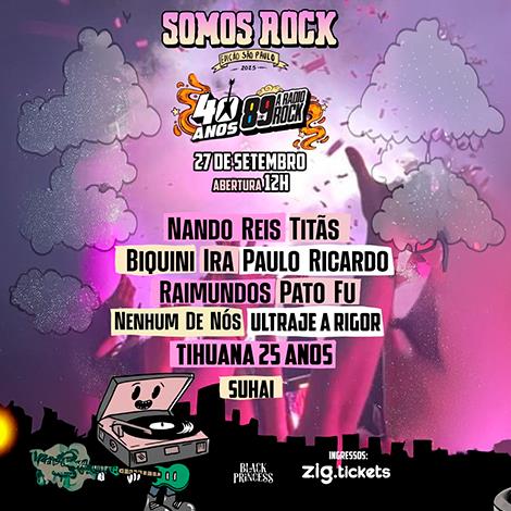 Somos Rock - Edição 40 anos da Rádio Rock