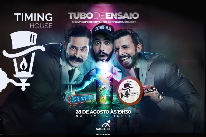 (humor e música) CONFRARIA COMEDY - TUBO DE ENSAIO | TIMING HOUSE