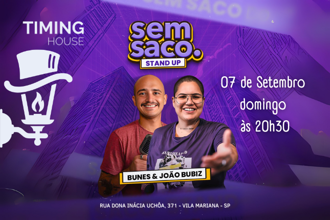 (stand-up) SEM SACO COM BUBIZ E JOÃO BUBIZ | TIMING HOUSE 
