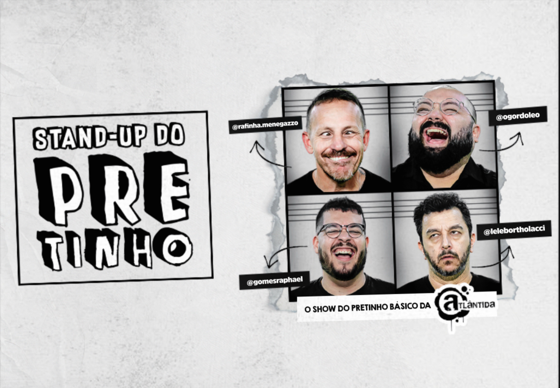 STANDUP DO PRETINHO BÁSICO - SESSÃO EXTRA