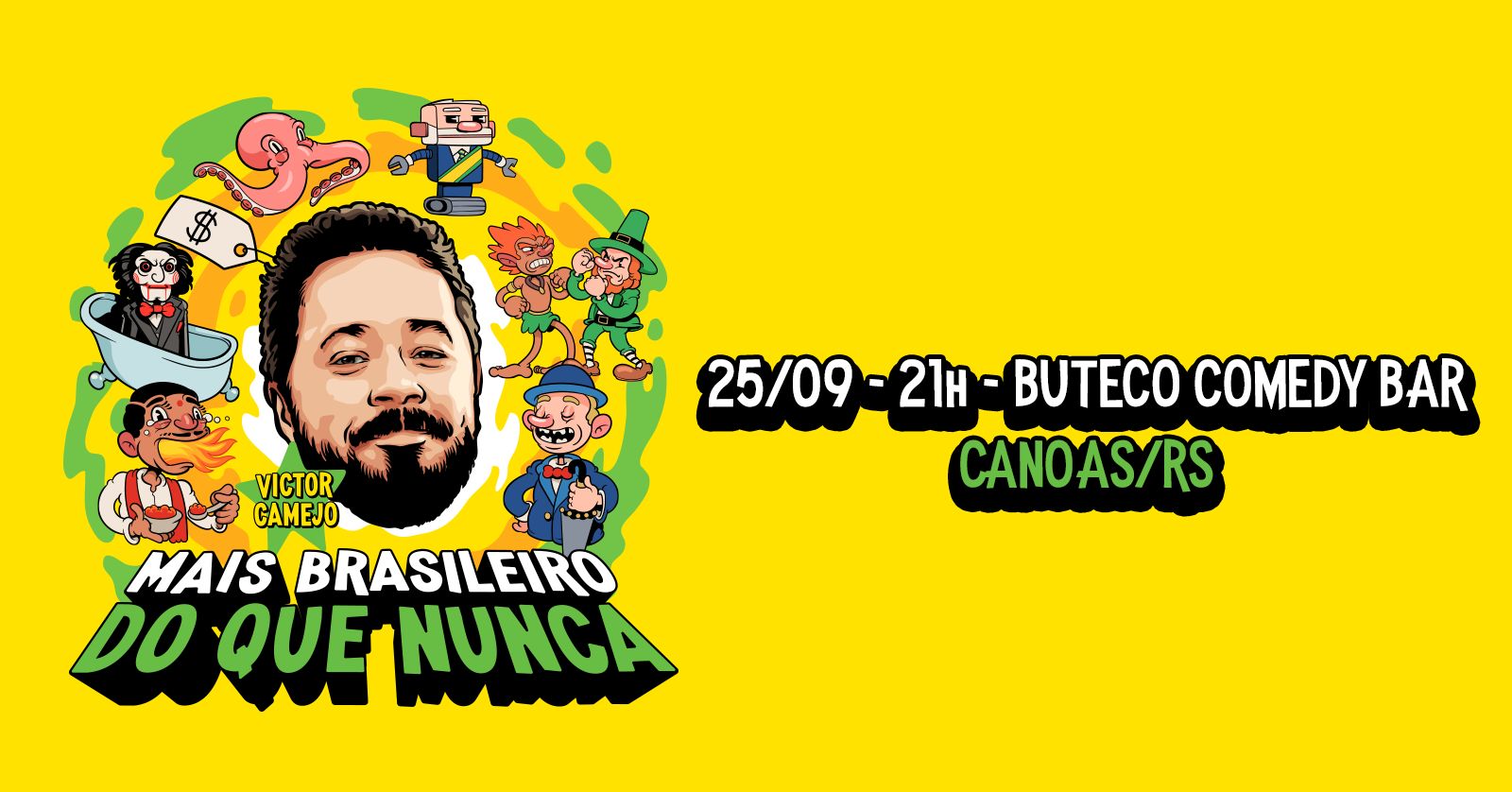 VICTOR CAMEJO - STANDUP COMEDY