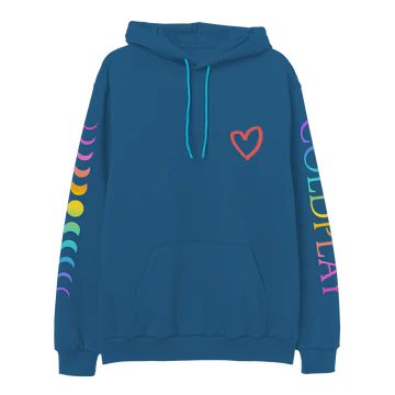 Moletom Azul Coldplay