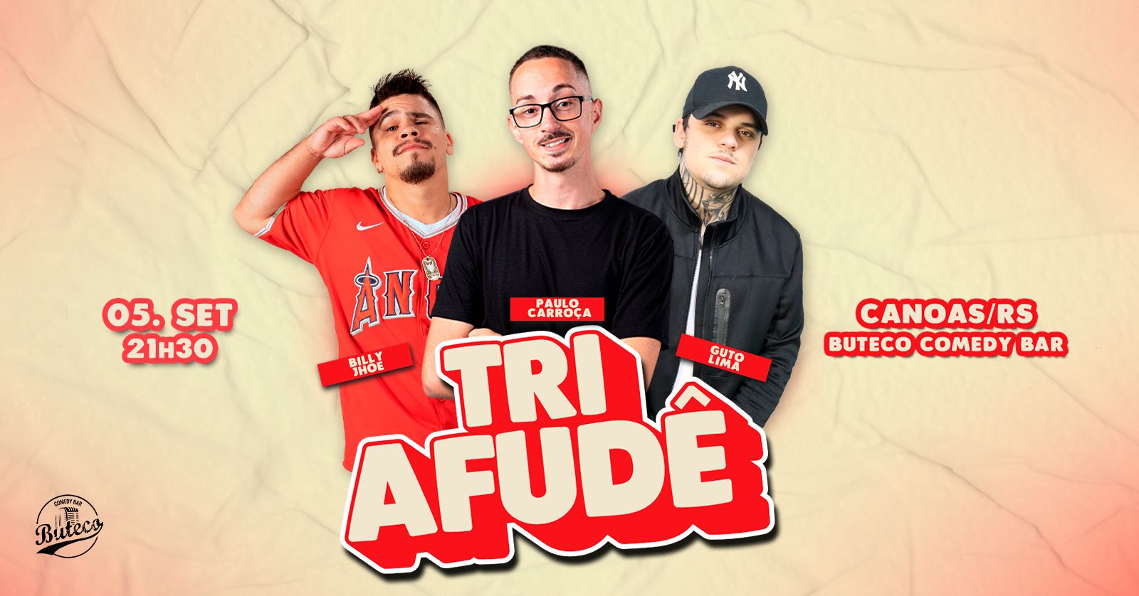 SHOW DOS GURIS - THAINAM, BILLY E CARROÇA