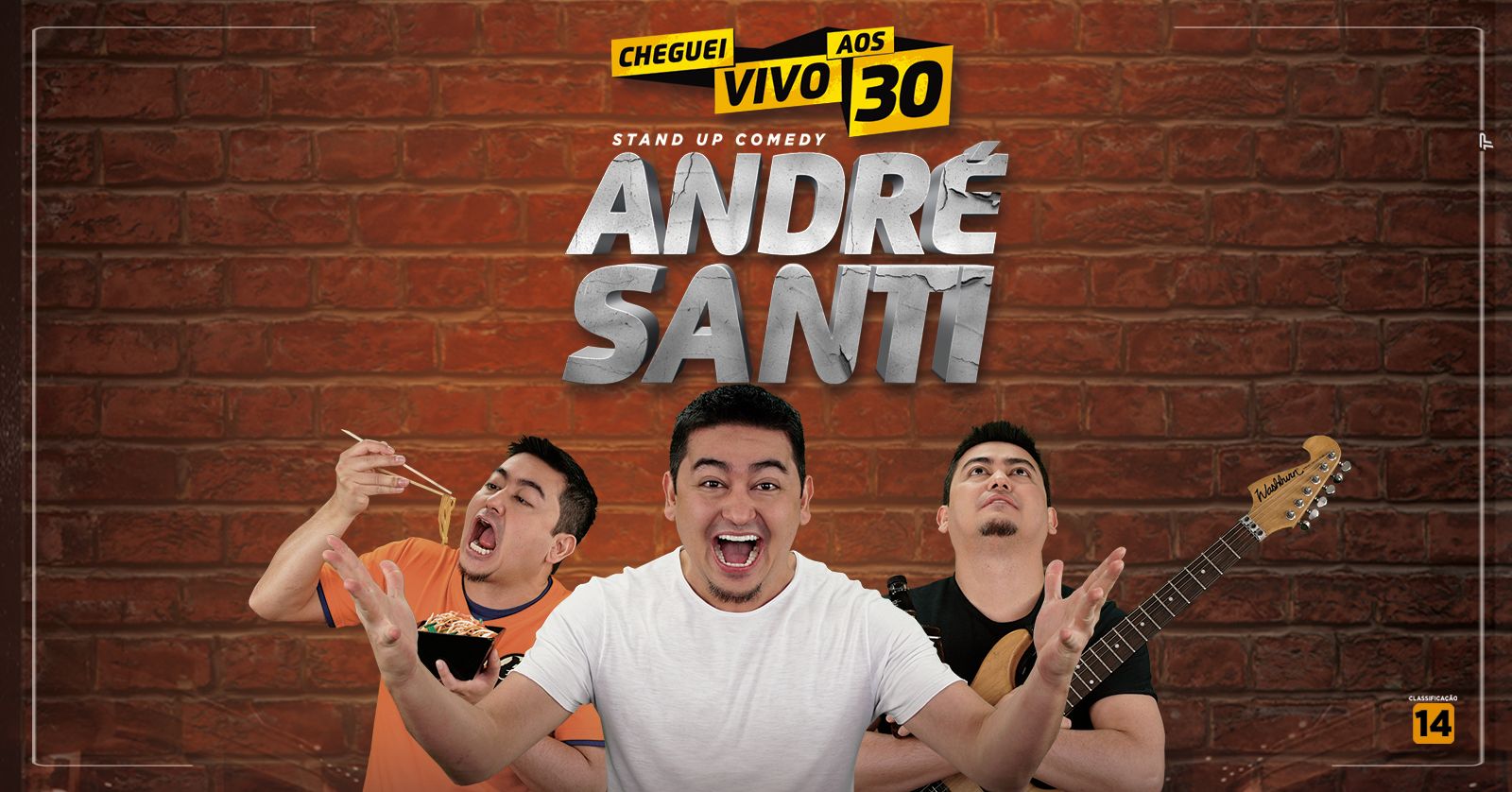 ANDRÉ SANTI- CHEGUEI VIVO AOS 30