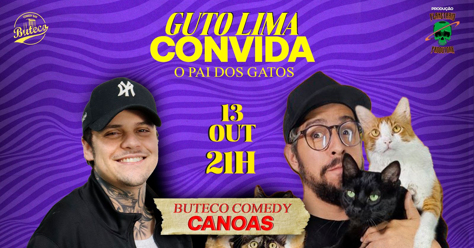 GUTO LIMA CONVIDA - PAI DOS GATOS