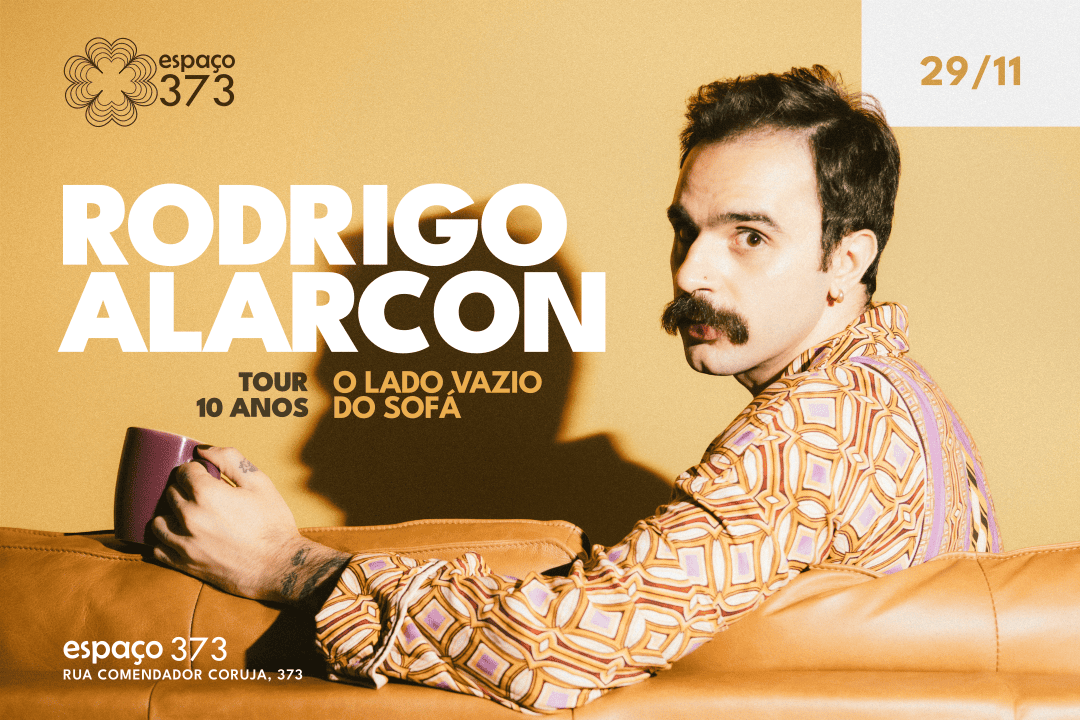 RODRIGO ALARCON – Tour de 10 anos de “O Lado Vazio do Sofá”