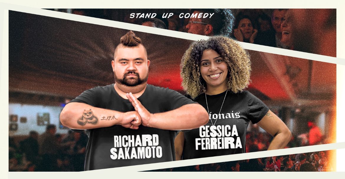 STAND UP COMEDY - RICHARD SAKAMOTO E GESSICA FERREIRA