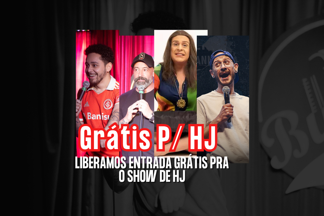 SHOW DE COMÉDIA ESPECIAL COM O MELHORES DO MES