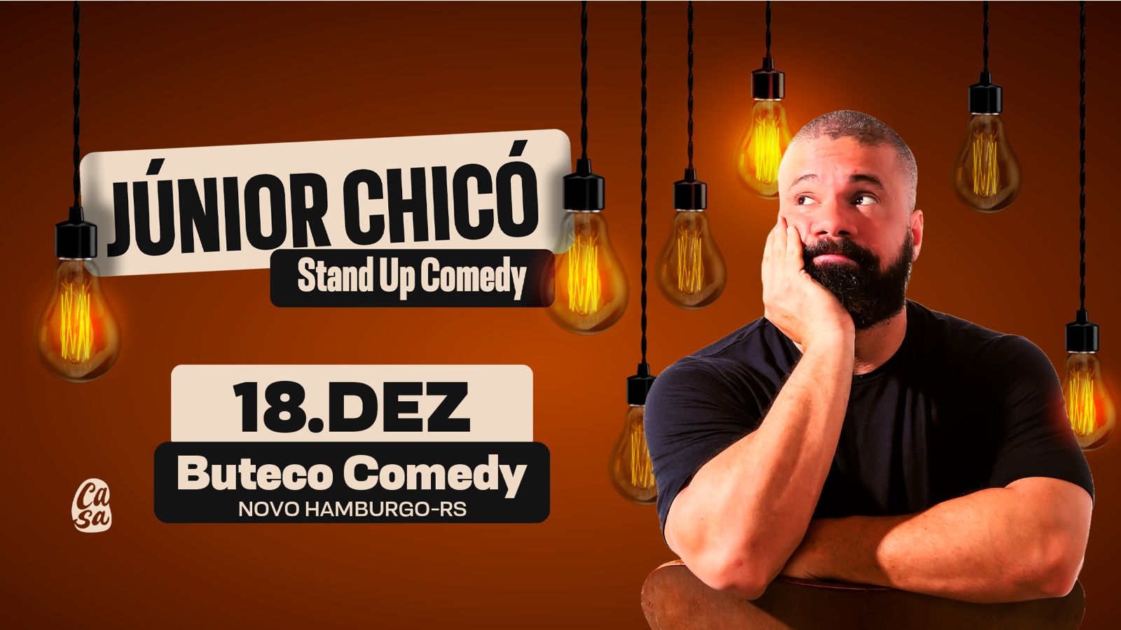 JUNIOR CHICÓ - STANDUP COMEDY
