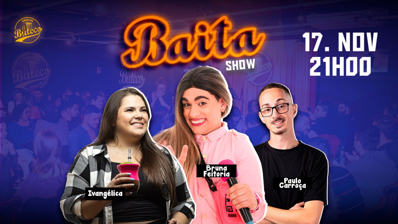BAITA SHOW COM IVANGELICA E BRUNA FEITORIA