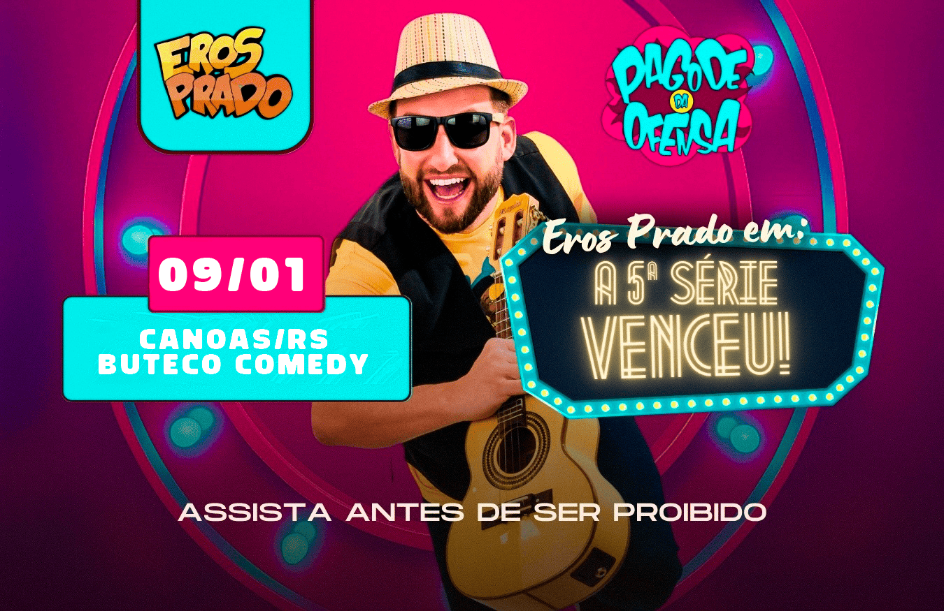 EROS PRADO - A QUINTA SÉRIE VENCEU!!  PAGODE DA OFENSA 