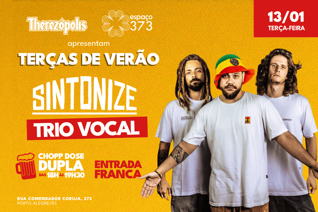 TERÇAS DE VERSÃO - SINTONIZE (TRIO VOCAL)