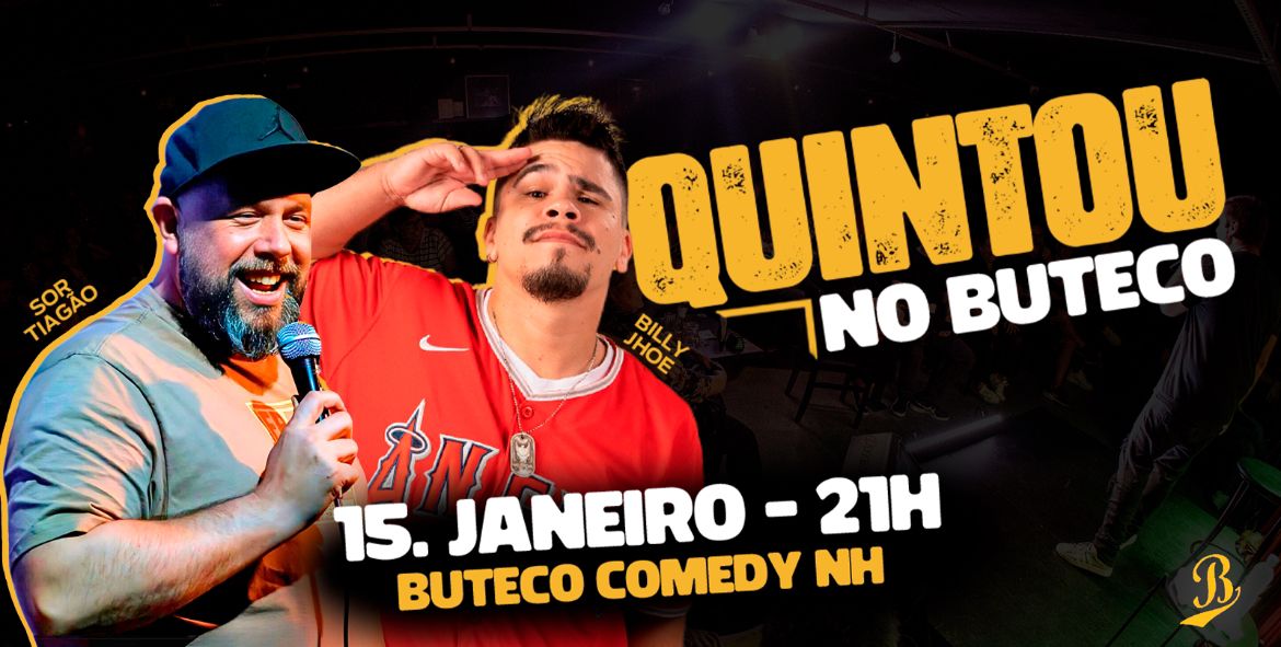 SOR TIAGÃO E BILLYJHOE - STANDUP COMEDY 