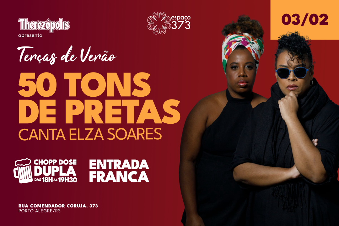 50 TONS DE PRETAS CANTA ELZA SOARES