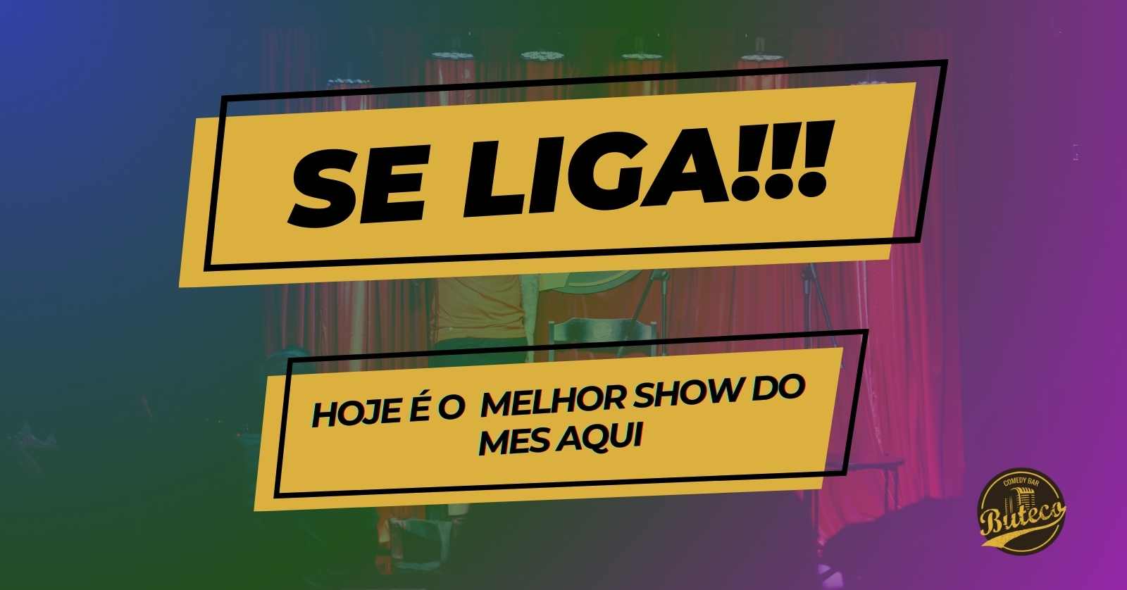 COMÉDIA DE IMPROVISO - COM ERICK CLEPTON