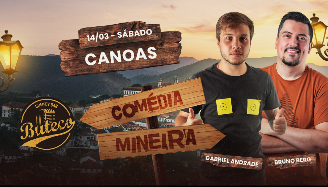 BRUNO BERG E GABRIEL ANDRADE - COMÉDIA MINEIRA