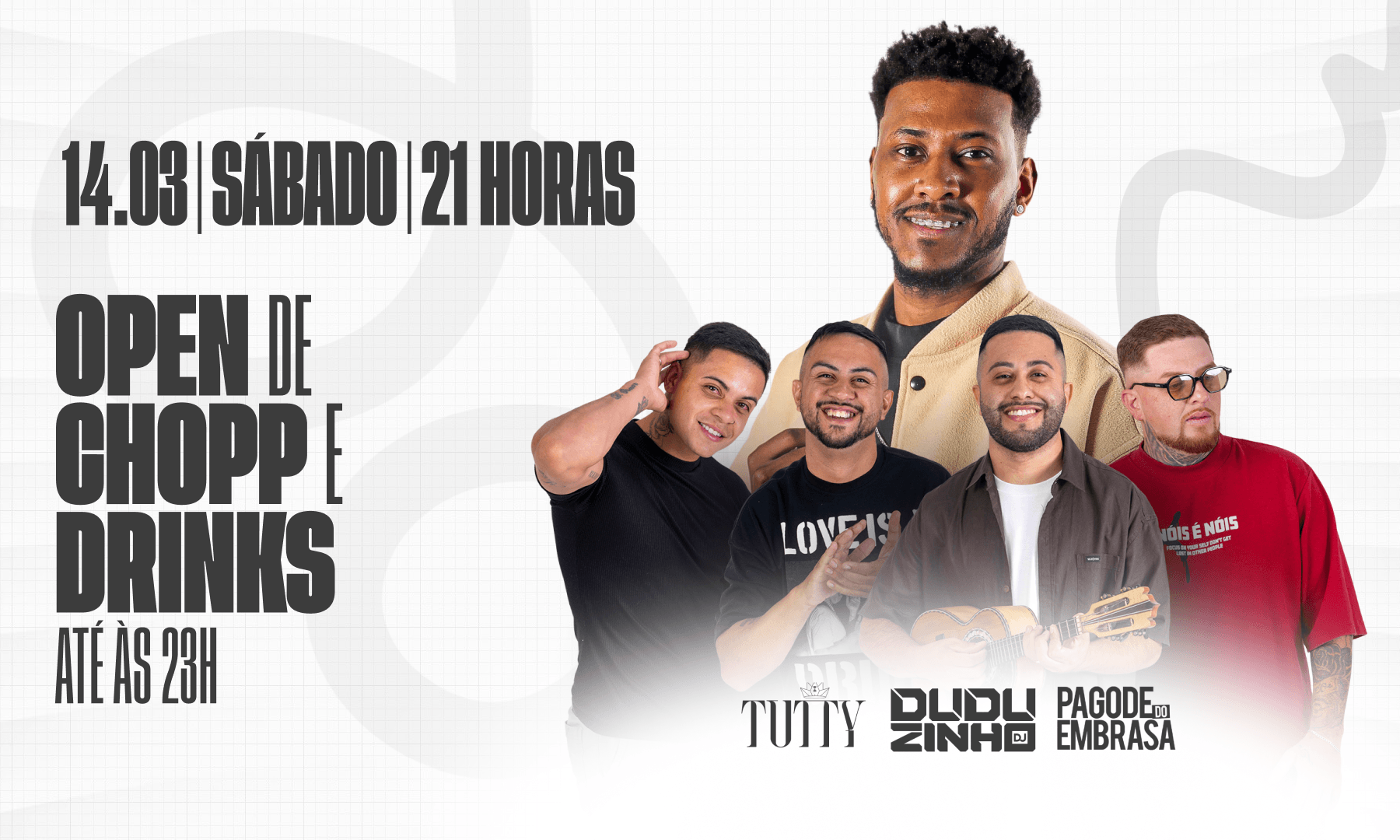 O MEU LUGAR | OPEN DE CHOPP E DRINKS ATÉ ÁS 23H