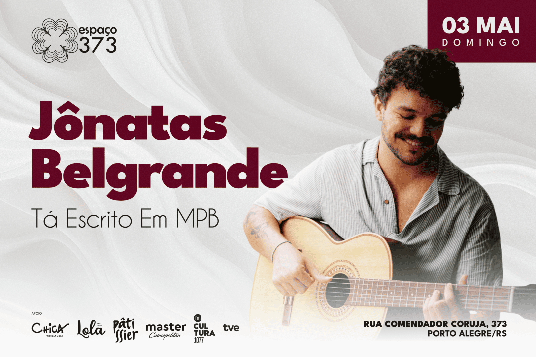 JÔNATAS BELGRANDE - TÁ ESCRITO EM MPB