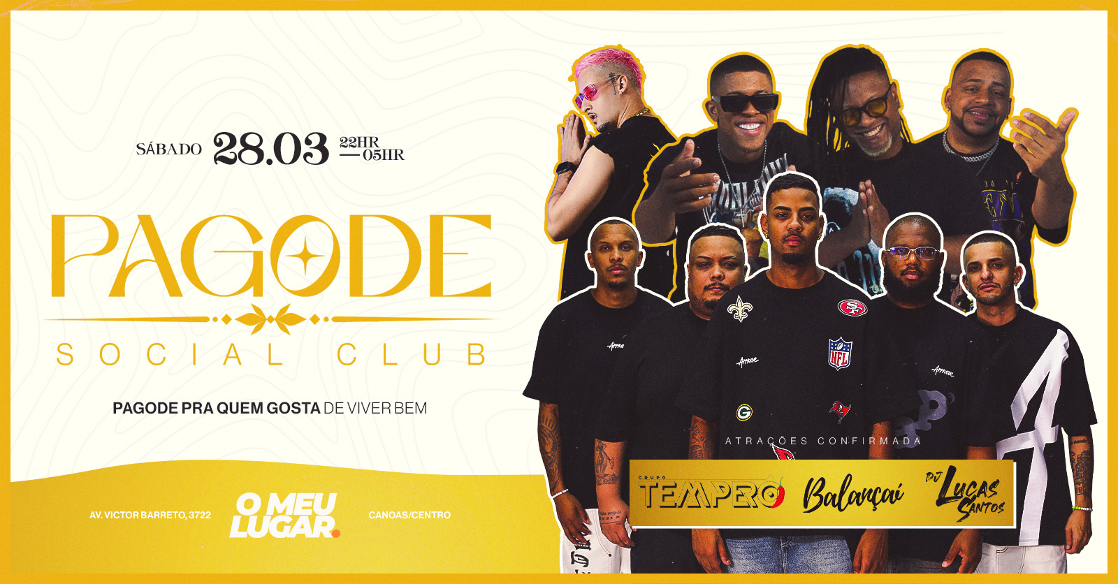 O MEU LUGAR | PAGODE SOCIAL CLUB